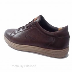 کفش چرم اسپرت کلارک قهوه ای CSL3201